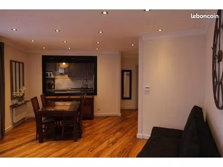 location f2 proche rer a cergy le haut  50m2 meublé