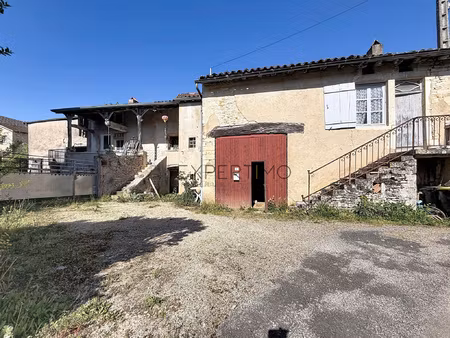ensemble en pierre avec dépendances et terrain constructible