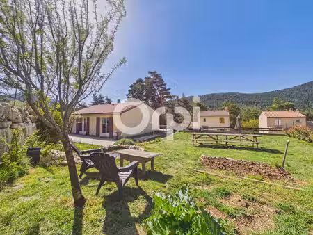exclusivité - seranon - calme - terrain clos - possibilite 2em construction