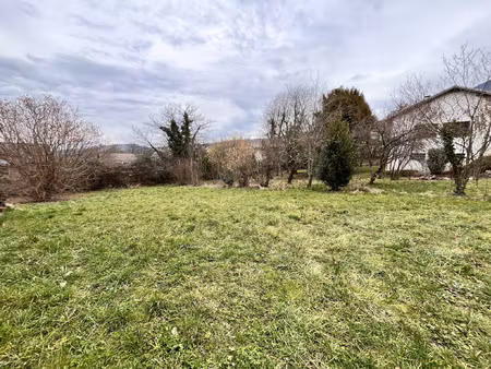aix-les-bains  secteur résidentiel maison avec terrain const