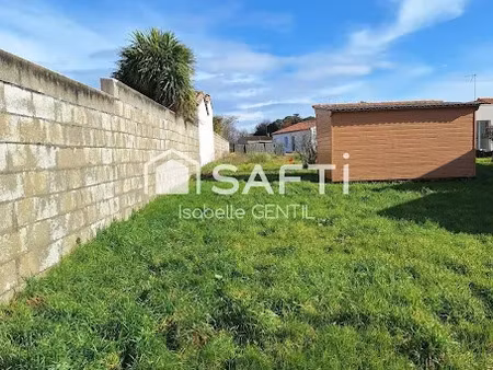 vente terrain 520 m² à les sables-d'olonne (85100)  219 500 €