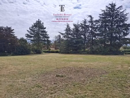 vente terrain 802 m² à marcy-l'etoile (69280)  320 000 €