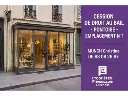 vente locaux professionnels 51 m² à pontoise (95000)  35 000 €