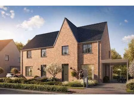 halfopen woningen in merelbeke aan verlaagd btw-tarief (6%)