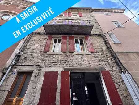vente immeuble 100 m² à les vans (07140)  105 000 €