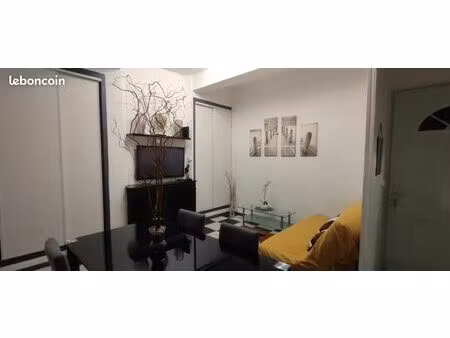 t2 bis meublé et équipé balcon-zone piétonne