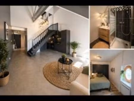 duplex 3 pièces 65 m2 1er et dernier ét. cour parking