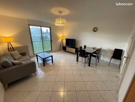 superbe t3 meublé de 73 m² entièrement rénové – à 15 min du centre de lyon