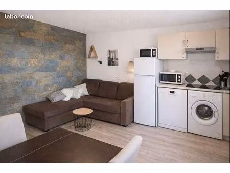 appartement 35 m2 rez-de-jardin