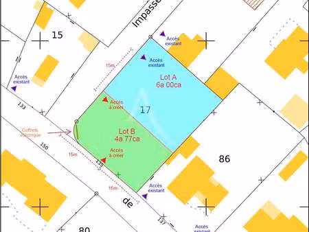 vente terrain à saint-jean-de-monts (85160) : à vendre / 600m² saint-jean-de-monts