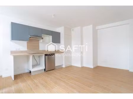 appartement t2 rez-de-chaussée de 40 m² entiérement rénové