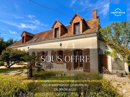 propriété à vendre avec 2 hectares  6 pièces  piscine  dépendances et pré cloturé et équip