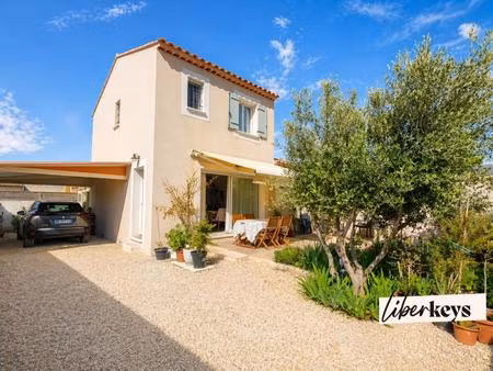 villa 4 pièces récente et lumineuse avec véranda et jardin à marignane