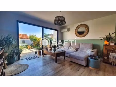 villa 2 faces  plain pied  3 pièces