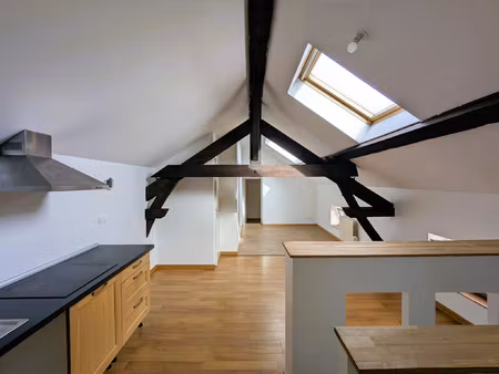 appartement 3 pièces centre village polliat