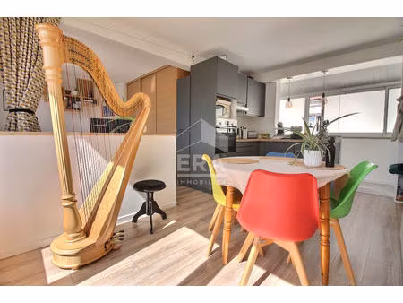 t2 clichy 45 m2 +cave 2 min métro 14