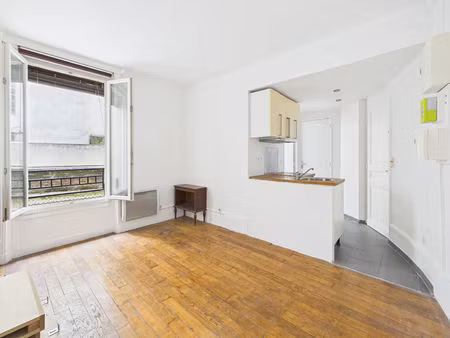 appartement paris - studio - 18.55 m2 carrez
