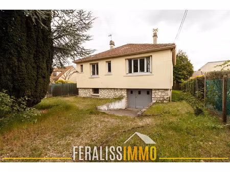 maison individuelle de plain-pied sur sous-sol total !