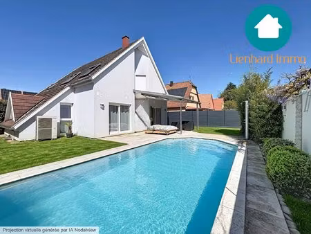 strasbourg sud - hipsheim maison 5p 130m2 avec piscine