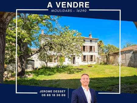 maison charentaise 170 m² à rénover – dépendances + 1 ha d