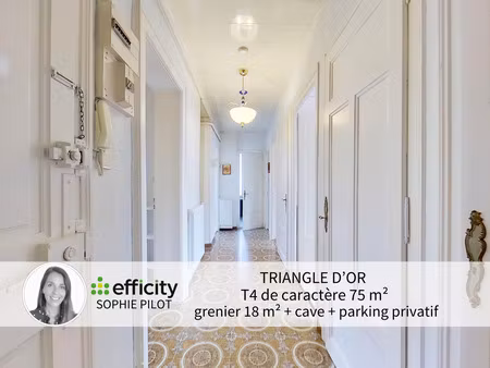 appartement 4 pièces - 75 m²