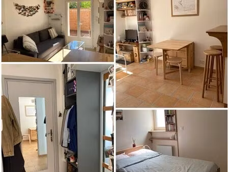 appartement meublé avec terrasse 30m2 - 640 cc