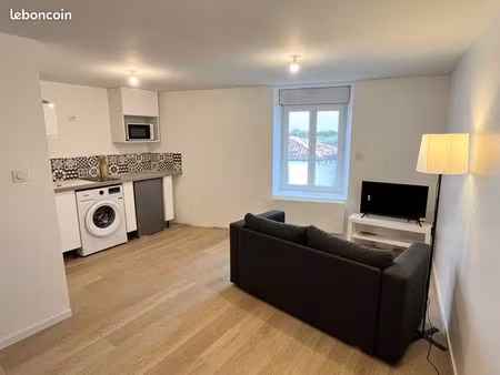 ? à louer - t2 meublé neuf - 28 m2 - tourriers