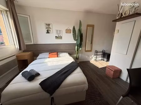 studio meublé 18m² – 600 cc – nice route de turin – résidence étudiante – proche tram & co