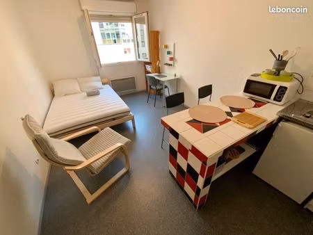 agréable studio 24 m2 caluire