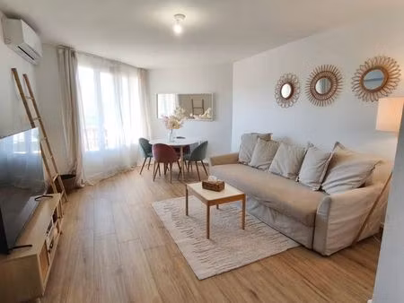 marseille 13004 – t3 meublé lumineux avec balcon – résidence calme