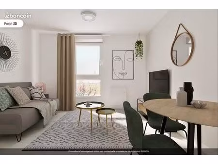 studio 1 pièce 22 m²