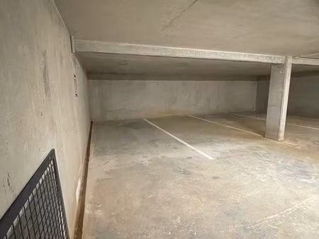 place de parking sous-sol résidence neuve