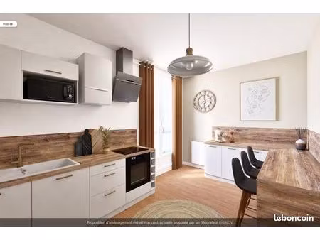 appartement 2 pièces 50 m²