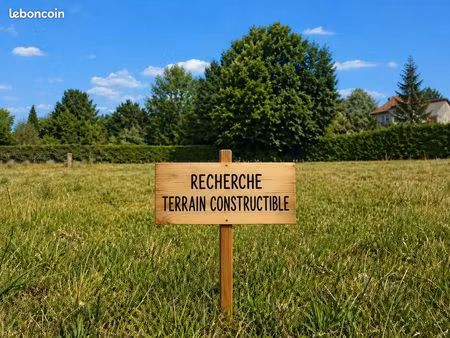recherche terrain constructible