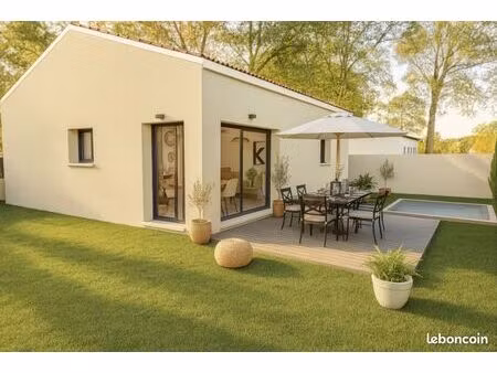maison neuve 68 m² avec terrain viabilisé 462 m² à istres  proche écoles et commodités