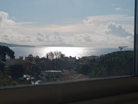 appartement spacieux  lumineux très bien situé avec vue mer