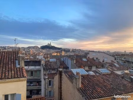 appartement 3 pièces 75 m² – vue exceptionnelle – marseille centre proche plaine