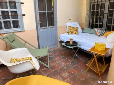 appartement-loft terrasse port vieux