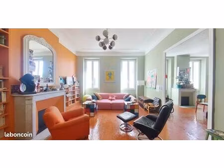 appartement t5/t6 de 147 m2 de type hausmannien charme absolu quartier prise des reformes-