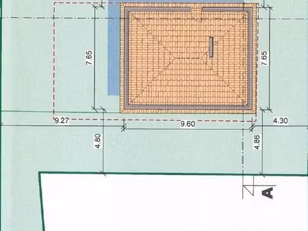 terrain 392 m² carry le rouet