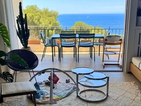 ? marseille 7e – vue mer panoramique – t4 d’architecte – terrasse sud – résidence sécurisé