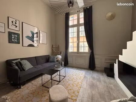 appartement charme aix centre 38m2