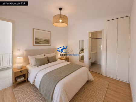 appartement 1 chambre jardin parking