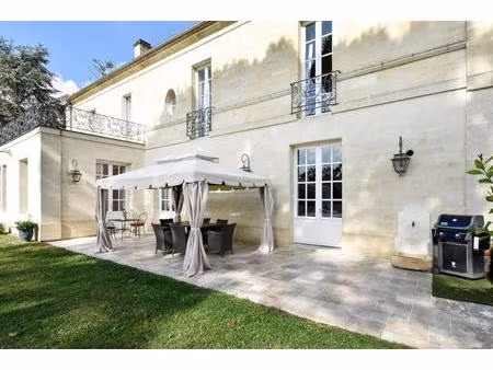 bordeaux rive droite demeure de prestige 12 pièce(s) 450 m2
