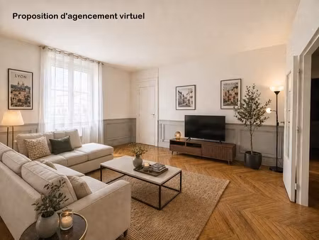 appartement à vendre 2 pièces lyon 2eme arrondissement (69)