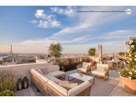 paris 15th district – a 2-bed apartment with exceptional terraces with id 2886389304
