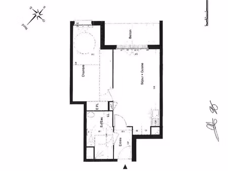 appartement à louer 2 pièces 45.37 m² - le blanc-mesnil (93) - 784€