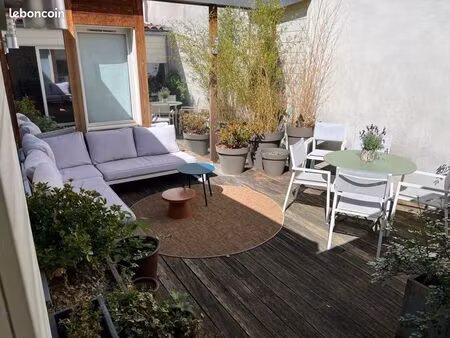 appartement -maison de standing avec terrasse cv