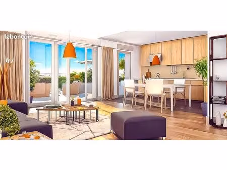 appartement 2 pièces 44 m²