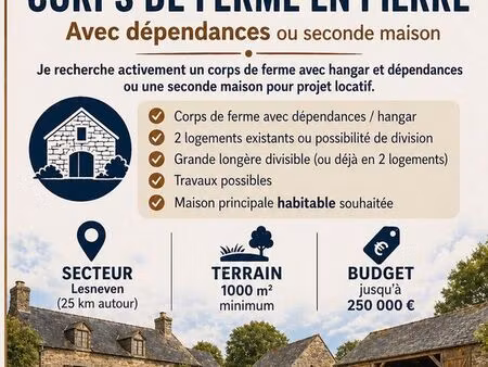 recherche maison en pierre